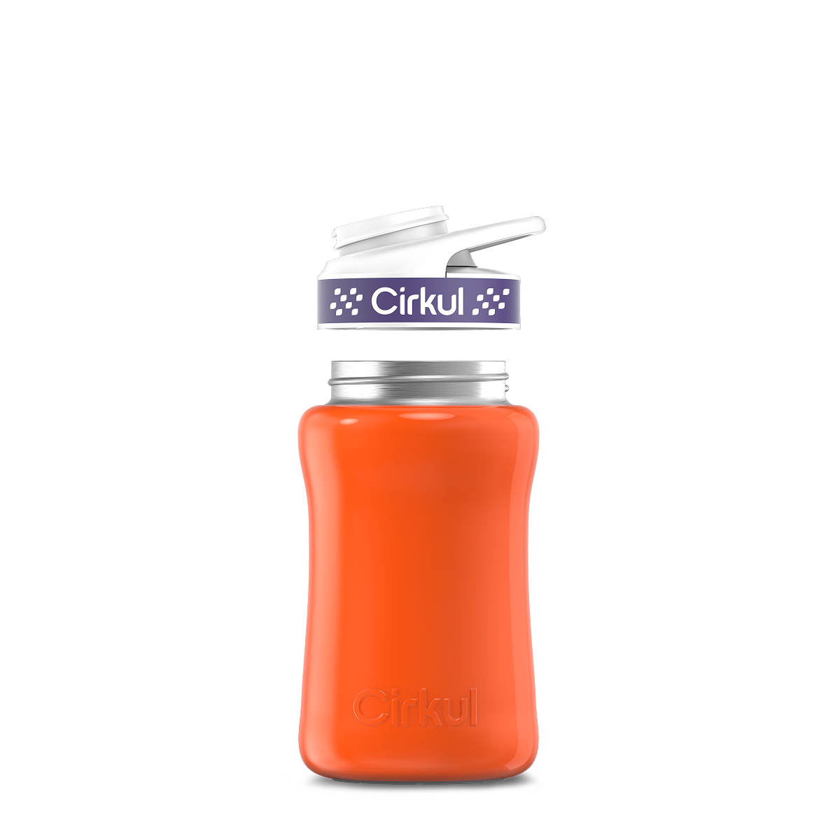 12oz. Stainless Steel Bottle & Comfort Grip Lid - Essential Travel Mix