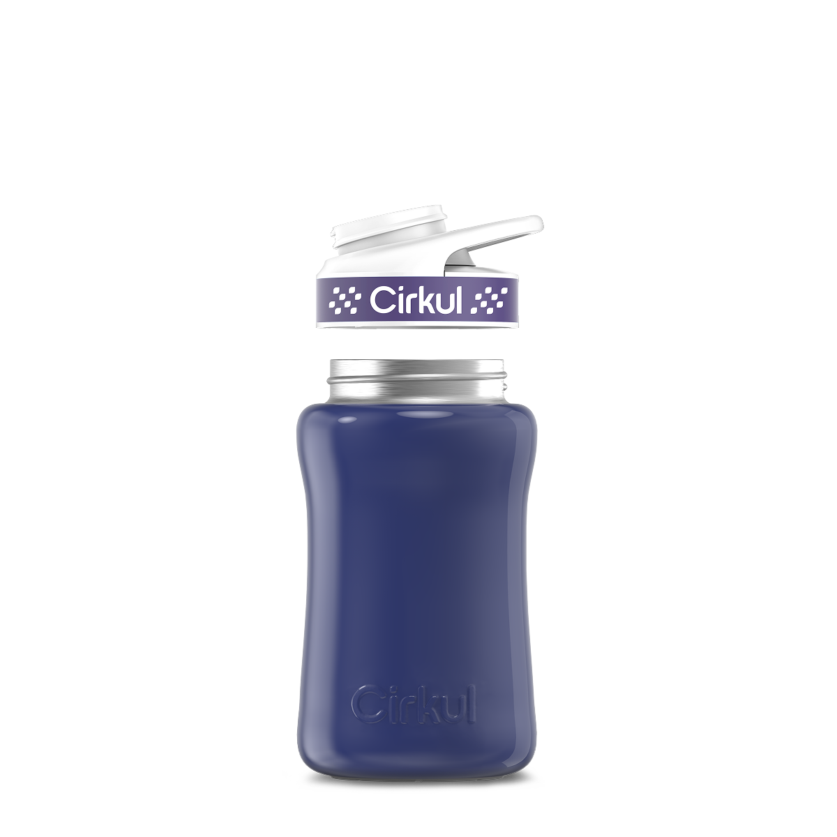 12oz. Stainless Steel Bottle & Comfort Grip Lid - Essential Travel Mix