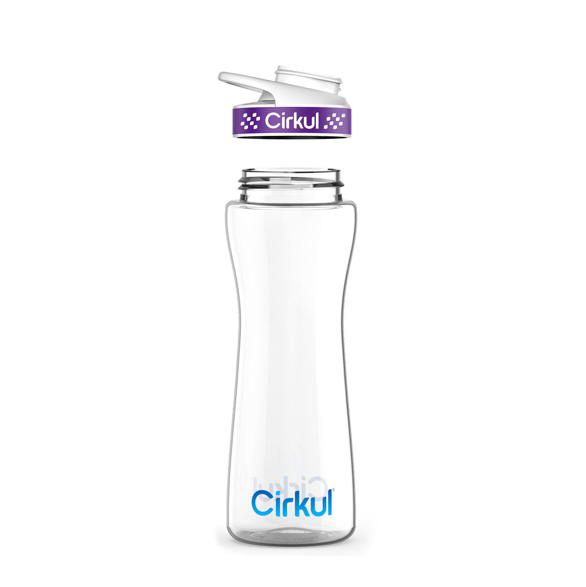 22oz. Plastic Bottle & Comfort Grip Lid - Modern Fresh Choice