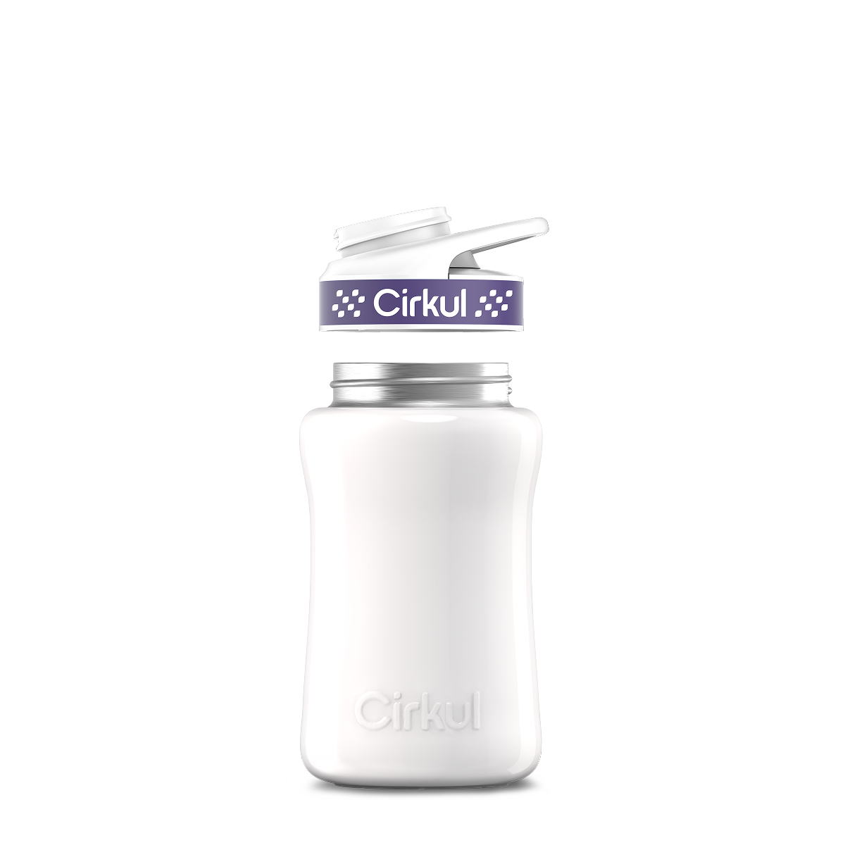 12oz. Stainless Steel Bottle & Comfort Grip Lid - Essential Travel Mix