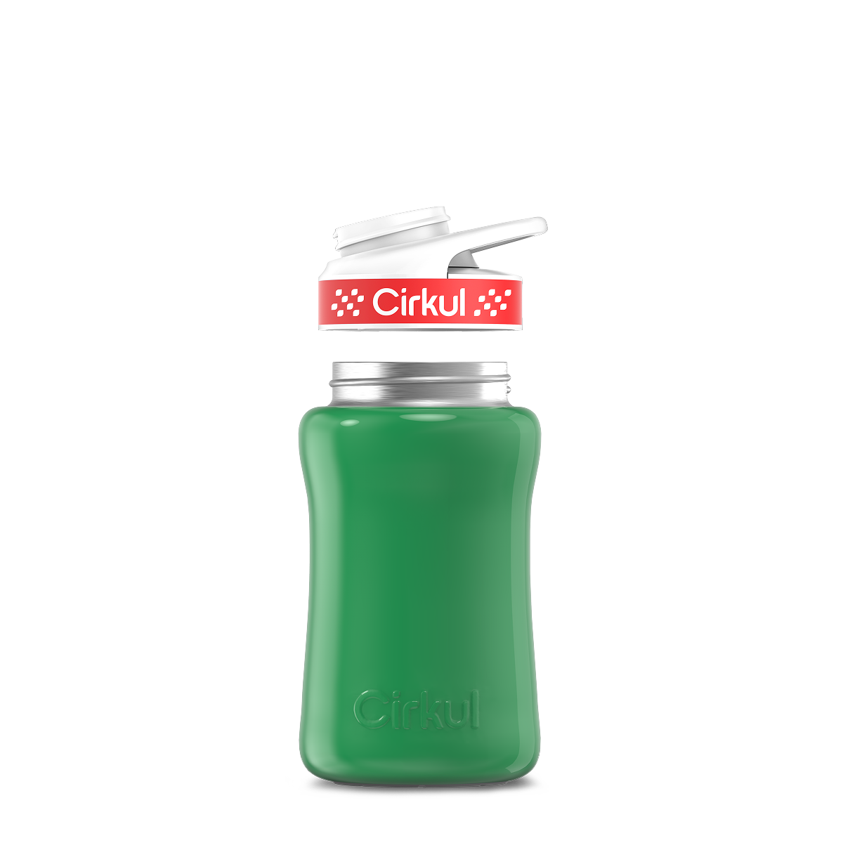 12oz. Stainless Steel Bottle & Comfort Grip Lid - Essential Travel Mix
