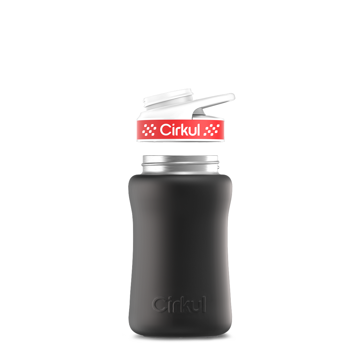 12oz. Stainless Steel Bottle & Comfort Grip Lid - Essential Travel Mix