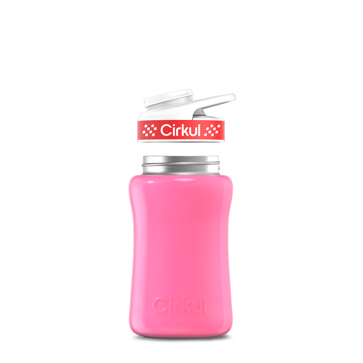 12oz. Stainless Steel Bottle & Comfort Grip Lid - Essential Travel Mix