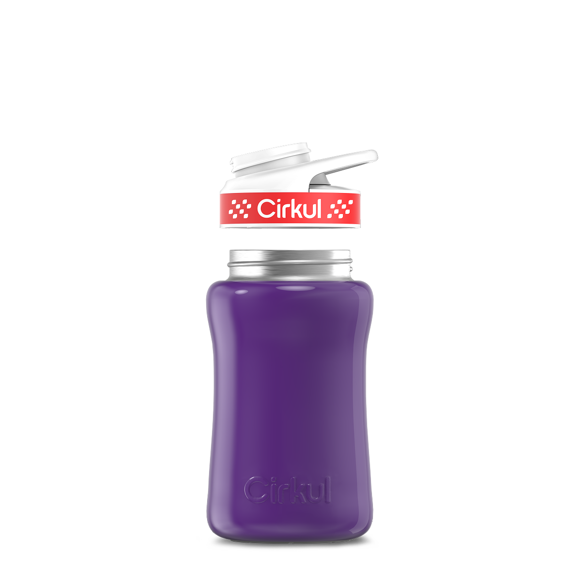 12oz. Stainless Steel Bottle & Comfort Grip Lid - Essential Travel Mix