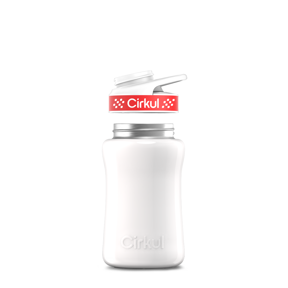 12oz. Stainless Steel Bottle & Comfort Grip Lid - Essential Travel Mix