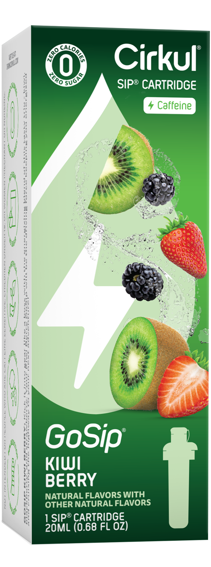 32oz. Plastic Bottle Starter Kit - Crisp Berry Refresh