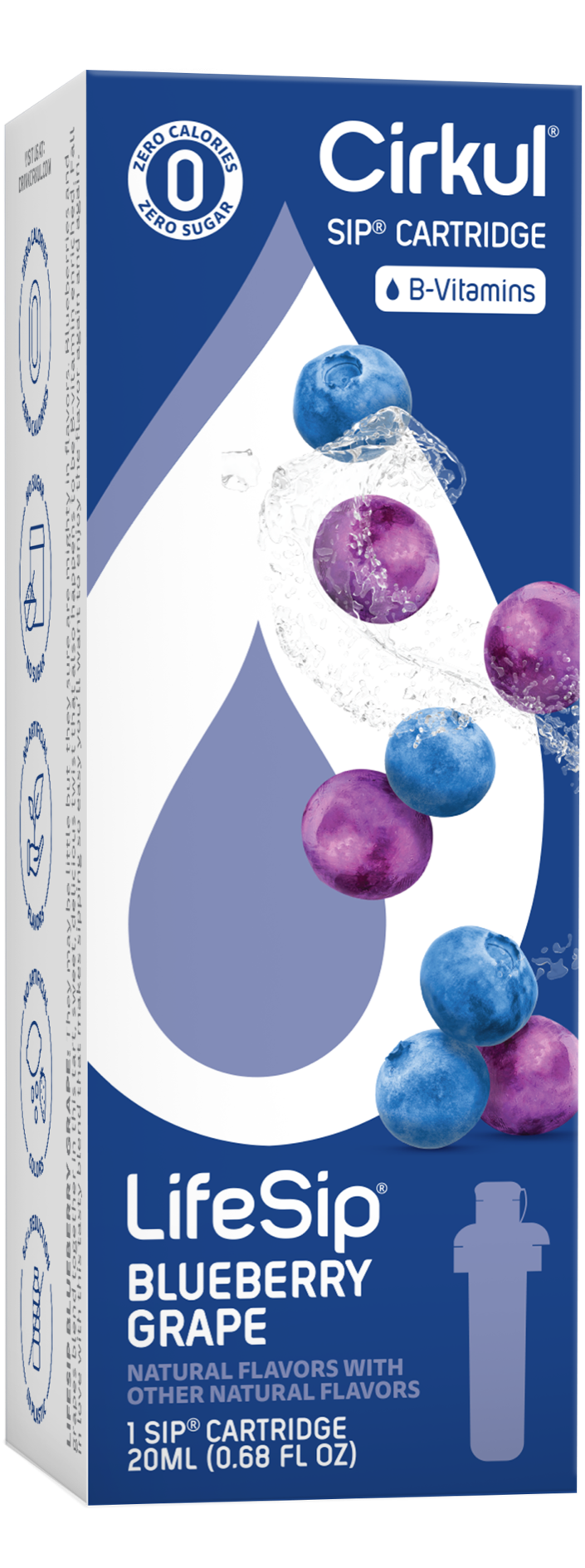 32oz. Plastic Bottle Starter Kit - Crisp Berry Refresh