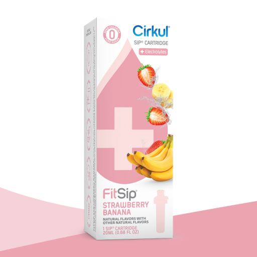 FitSip Strawberry Banana - Hydration Refill Fuel