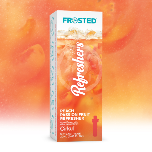 Frosted Peach Passion Fruit Refresher - Bright Fruit Pick