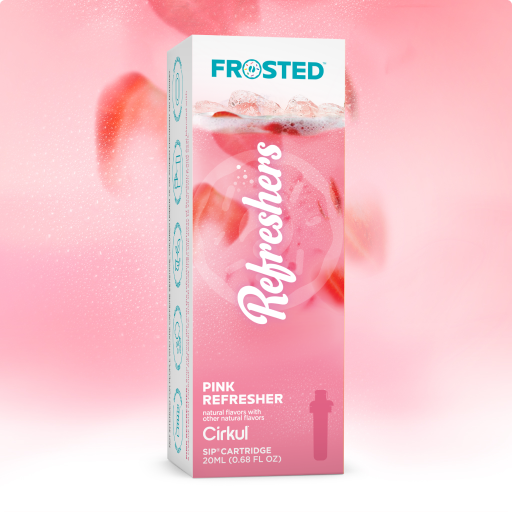 Frosted Pink Refresher - Berry Flavor Boost