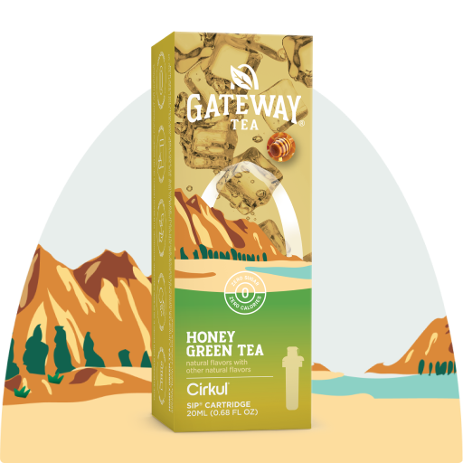 Gateway Honey Green Tea - Clean Refill Hydration