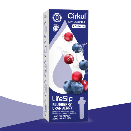 LifeSip Blueberry Cranberry (Stevia) - Lite Tropical Hydration