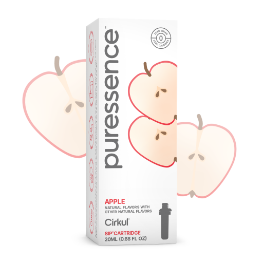 Puressence Apple (Unsweetened) - Bright Fruit Flavor