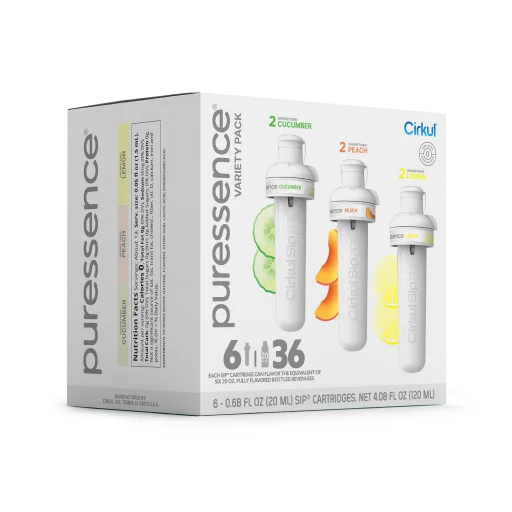 Puressence® 6-Pack Variety Pack - Active Bottle Sip