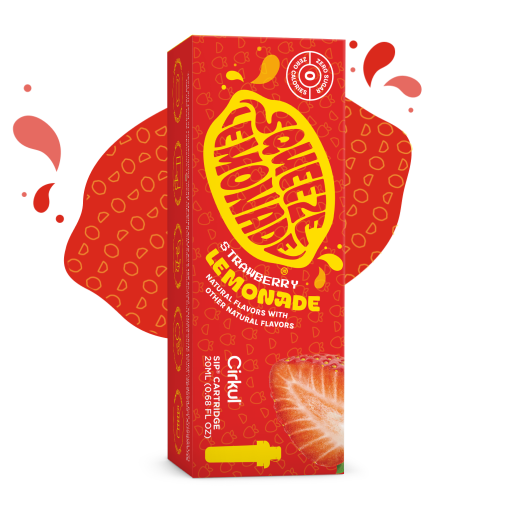 Squeeze Strawberry Lemonade - Simple Berry Boost