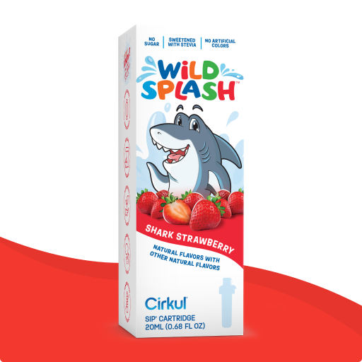 Wild Splash Shark Strawberry - Cool Smooth Refill