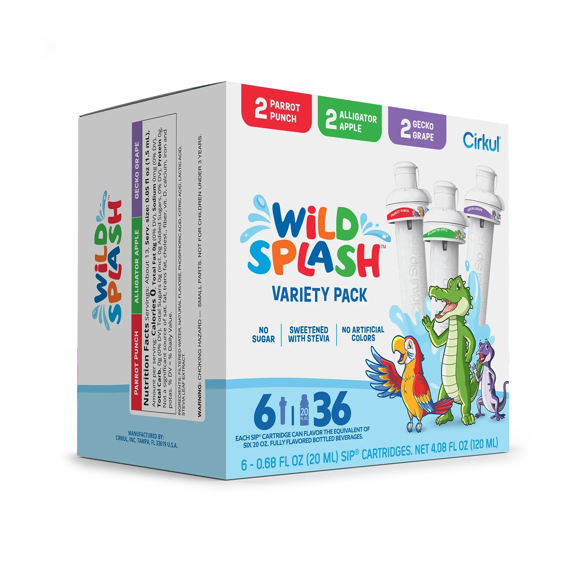 Wild Splash™ 6-Pack Variety Pack - Modern Travel Choice